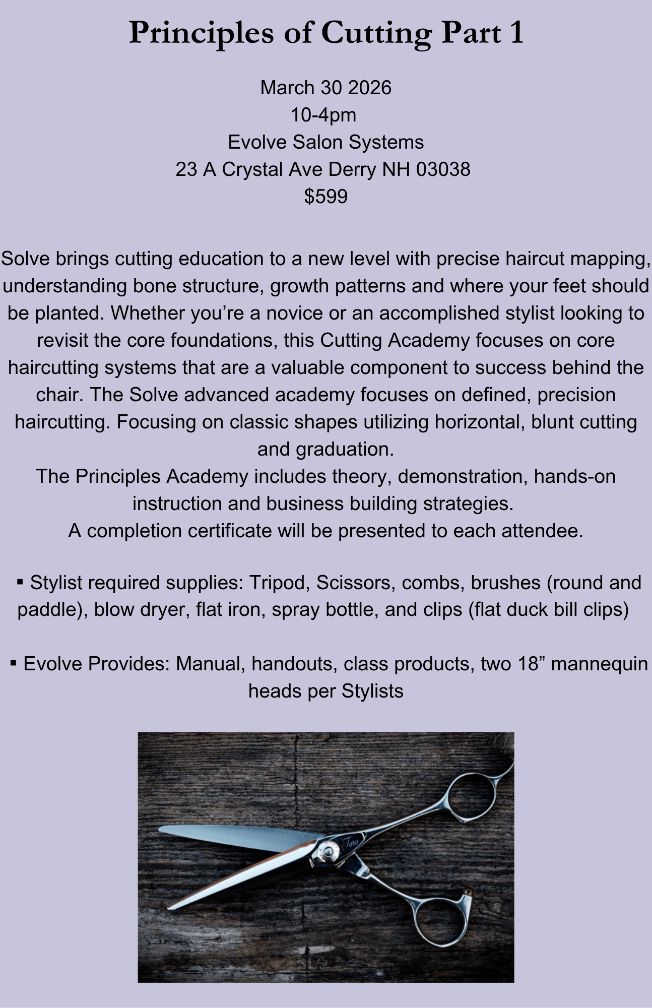 03/30/2026 Principles of Cutting Part 1