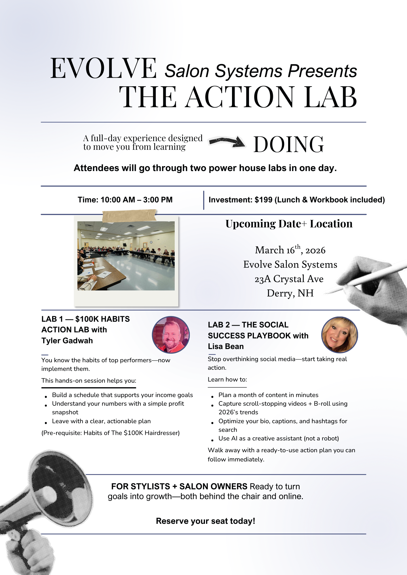 03/16/2026 100K Habits Action Lab & The Social Success Playbook
