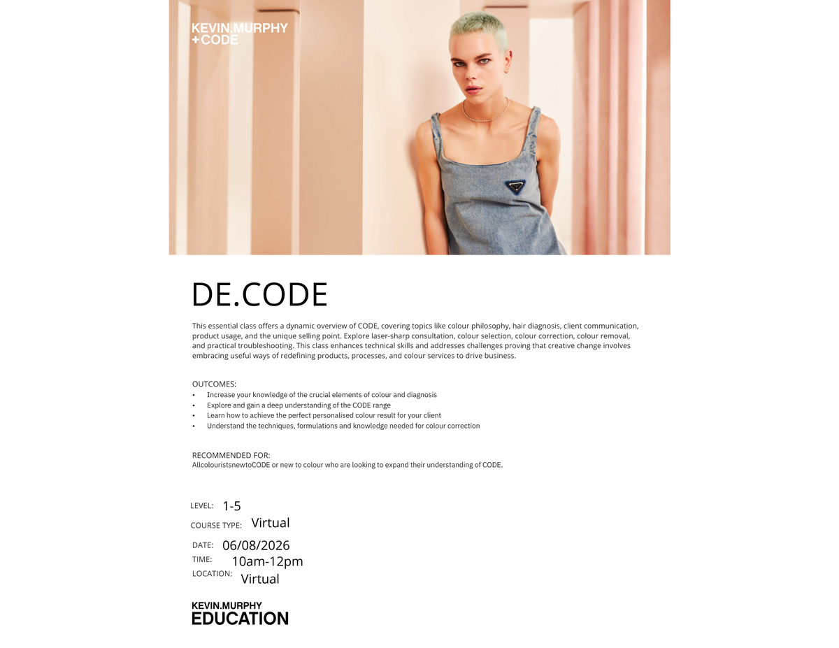 06/08/2026 Kevin Murphy De.Code