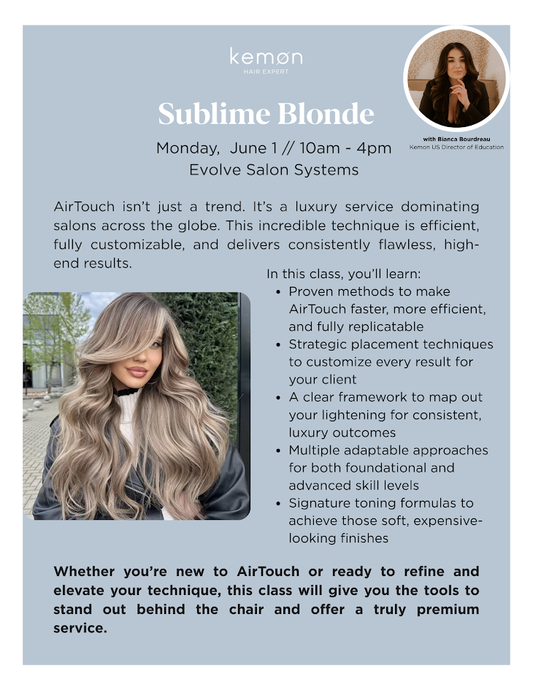 06/01/26 Kemon Sublime Blonde