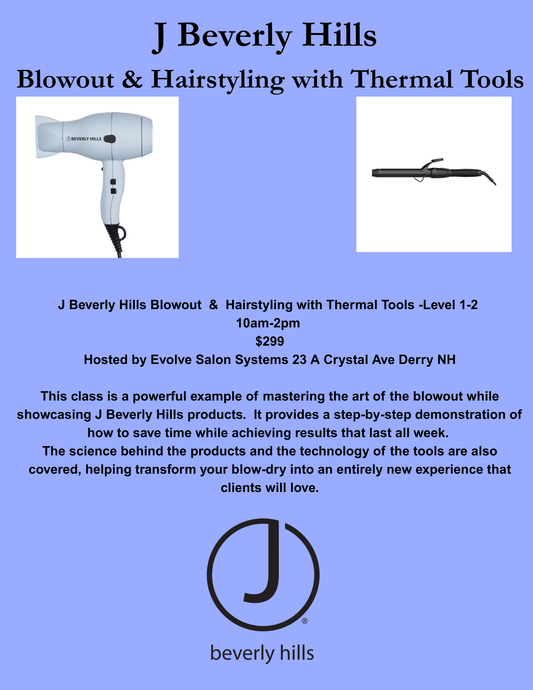 03/23/2026 J Beverly Hills Blowout & Hairstyling with Thermal Tools