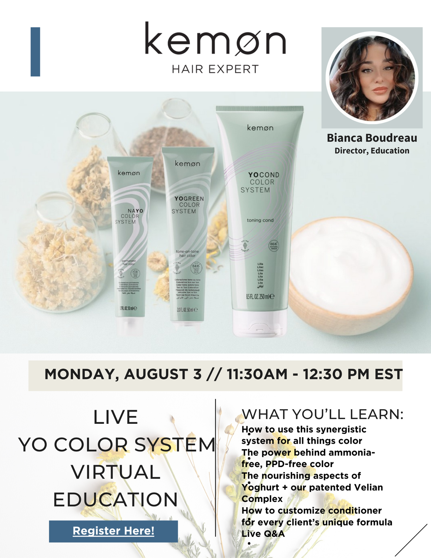 08/03/2026 Kemon Yo Color System Product Knowlege