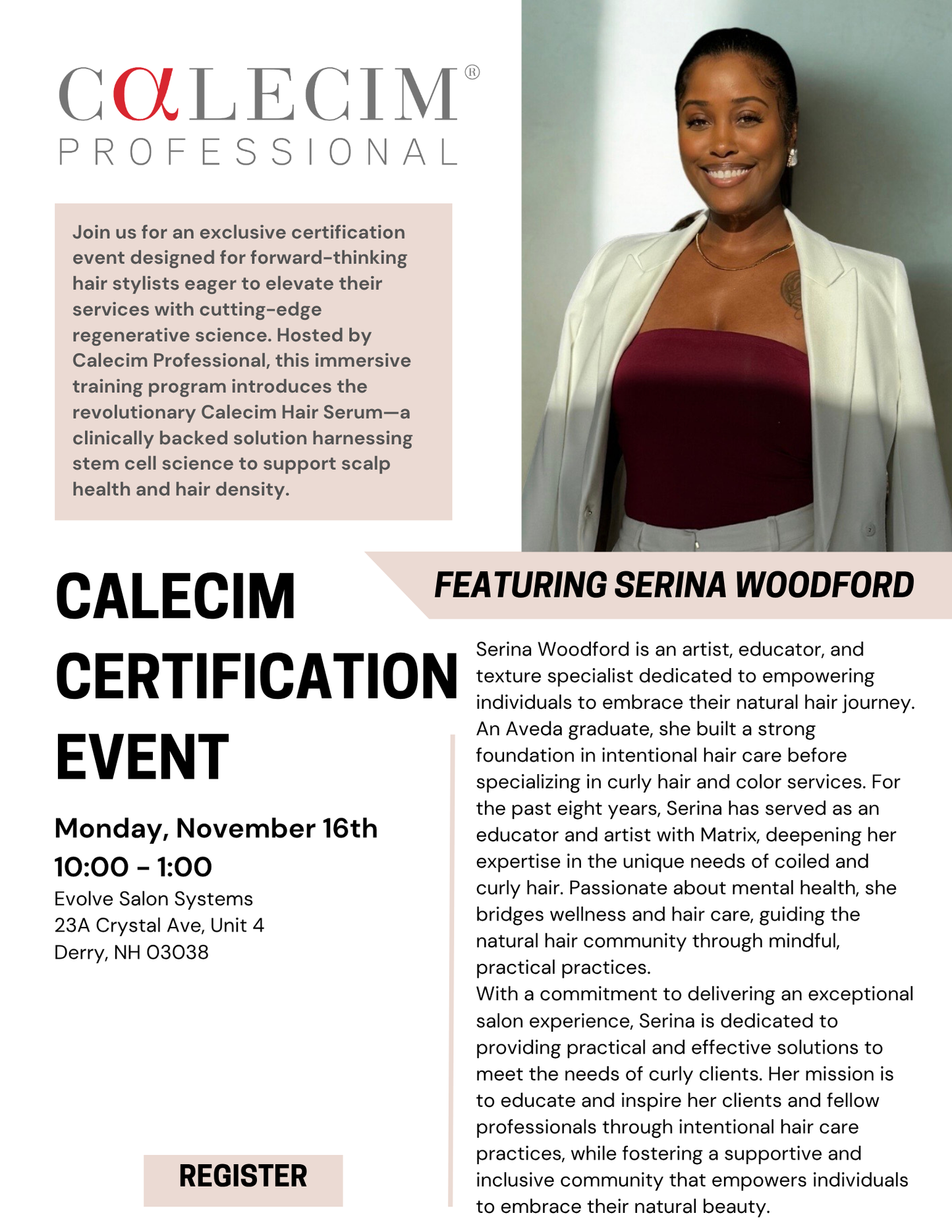 11/16/26 Calecim Certification Event