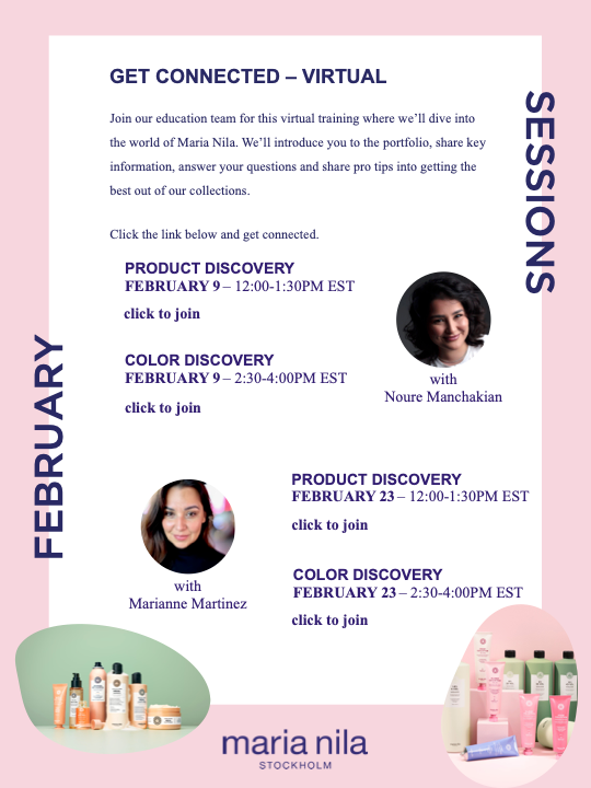 2/23/26 Maria Nila Color Discovery