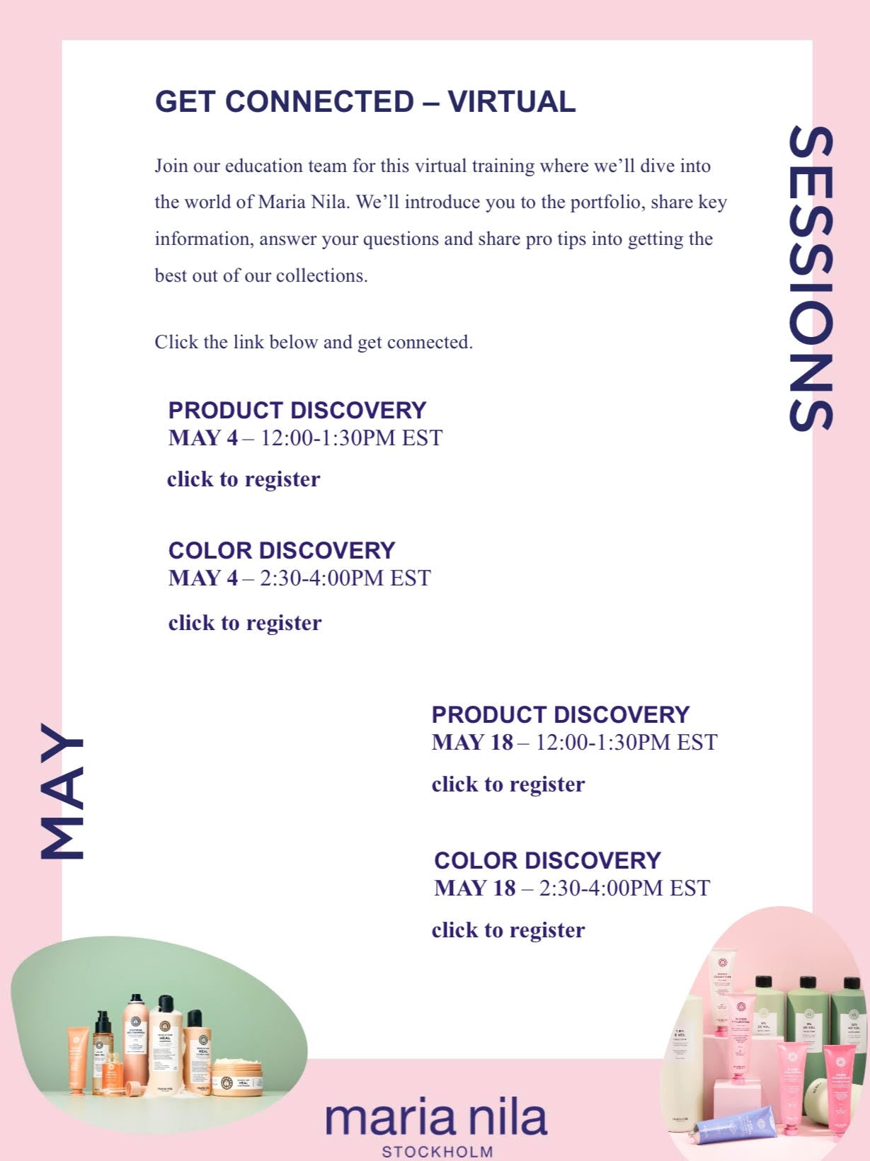 5/18/26 Maria Nila Color Discovery