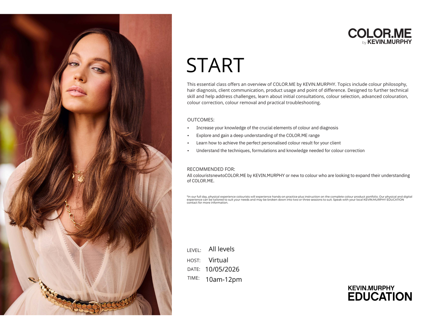 10/05/2026 Kevin Murphy Color Me Start