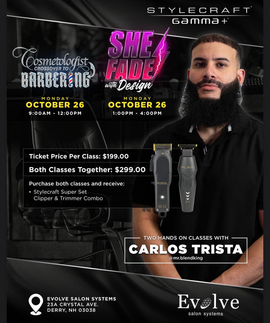 10/26/26 Crossover To Barbering & She Fade (ALL DAY)